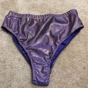 Freedom Rave Wear Brazilian Bottoms (PURPLE)